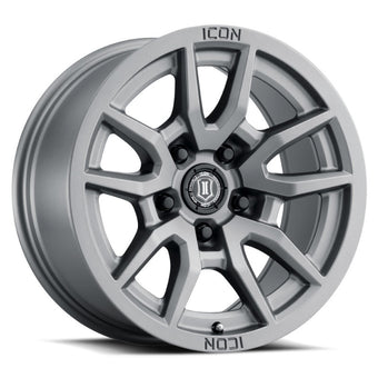 compare product ICON Vector 5 17x8.5 5x150 25mm Offset 5.75in BS 110.1mm Bore Titanium Wheel