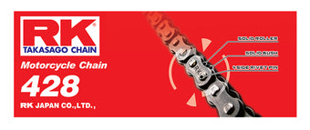 compare product RK Chain 428-134 - Natural