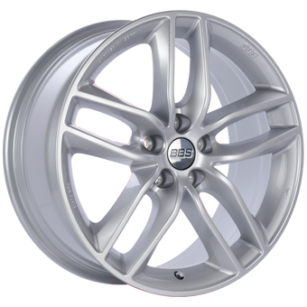 compare product BBS SX 18x8 5x114.3 ET40 Sport Silver Wheel -82mm PFS/Clip Required