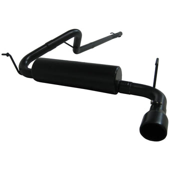 compare product MBRP 09-14 Toyota Tacoma 4.0L EC/CC Cat-Back Single Exit AL - Black