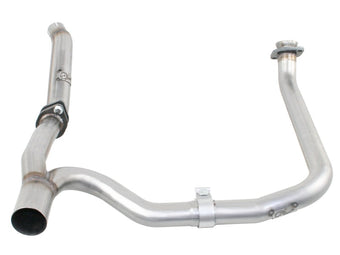 compare product aFe Twisted Steel Delete Down-Pipe and Y-Pipe 2 to 2-1/2in Alum Steel Exhaust 12-16 Jeep Wrangler