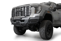 Addictive Desert Designs 24+ GMC 2500/3500 Phantom Front Bumper w/Winch - Hammer Black - My Store