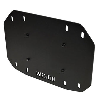 compare product Westin 18-25 Wrangler JL Spare Tire Delete Plate - Tex. Blk