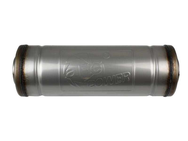aFe MACH Force - Xp Muffler 2 - 1/2 IN ID Center/Center x 9 IN Dia. x 14 IN L - Round Body - My Store