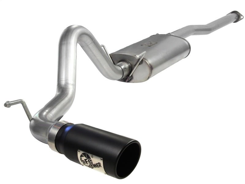 aFe MACH Force XP 3in Cat - Back Stainless Steel Exhaust System w/Black Tip Toyota Tacoma 13 - 14 4.0L - My Store