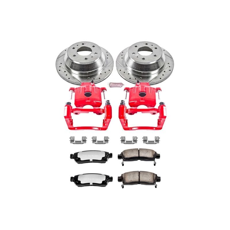 Power Stop 04 - 07 Buick Rainier Rear Z36 Truck & Tow Brake Kit w/Calipers - My Store