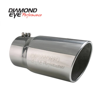 compare product Diamond Eye TIP 4in-5inX12in BOLT-ON ROLLED ANGLE 15-DEGREE ANGLE CUT: EMBOSSED DIAMOND EYE