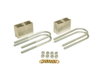compare product Belltech LOWERING BLOCK KIT 3inch EXTRUDED BLOCKS