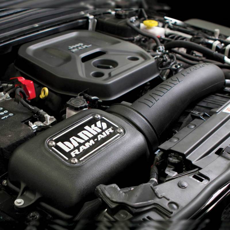 Banks Power 18 - 21 Jeep 2.0L Turbo Wrangler (JL) Dry Filter Ram - Air Intake System - My Store