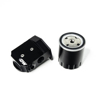 compare product DeatschWerks Universal Spin-On Filter Kit 5 Micron E85 compatible