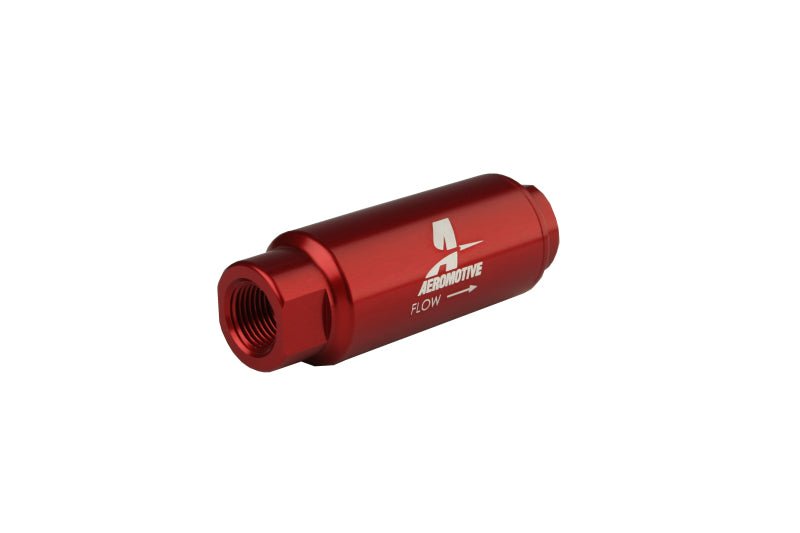 Aeromotive SS Series In - Line Fuel Filter - 3/8in NPT - 40 Micron Fabric Element - My Store