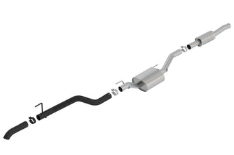 compare product Borla 2020 Jeep Gladiator JT 3.6L V6 AWD ATAK Climber Catback w/ Black Turndown Tip & Over-Axle