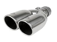 aFe Rebel Series 2.5in 409 SS Axle - Back Exhaust Polished 07 - 18 Jeep Wrangler (JK) V6 - 3.6L/3.8L - My Store