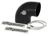 aFe Magnum FORCE Intake Coupling Kit (3 - 1/2 IN to 3 IN ID x 90 Deg.) Elbow Reducing Coupler - Black - My Store