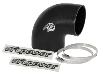 compare product aFe Magnum FORCE Intake Coupling Kit (3-1/2 IN to 3 IN ID x 90 Deg.) Elbow Reducing Coupler - Black