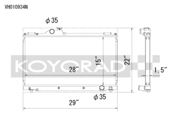 compare product Koyorad 01-05 Lexus IS300 (w/ Manual Transmission) Racing Radiator