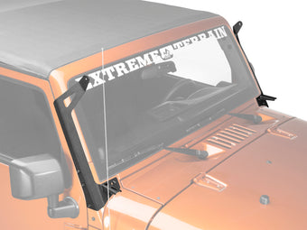 compare product Raxiom 07-18 Jeep Wrangler JK 50-Inch LED Light Bar Windshield Mount w/ Auxiliary Bracket