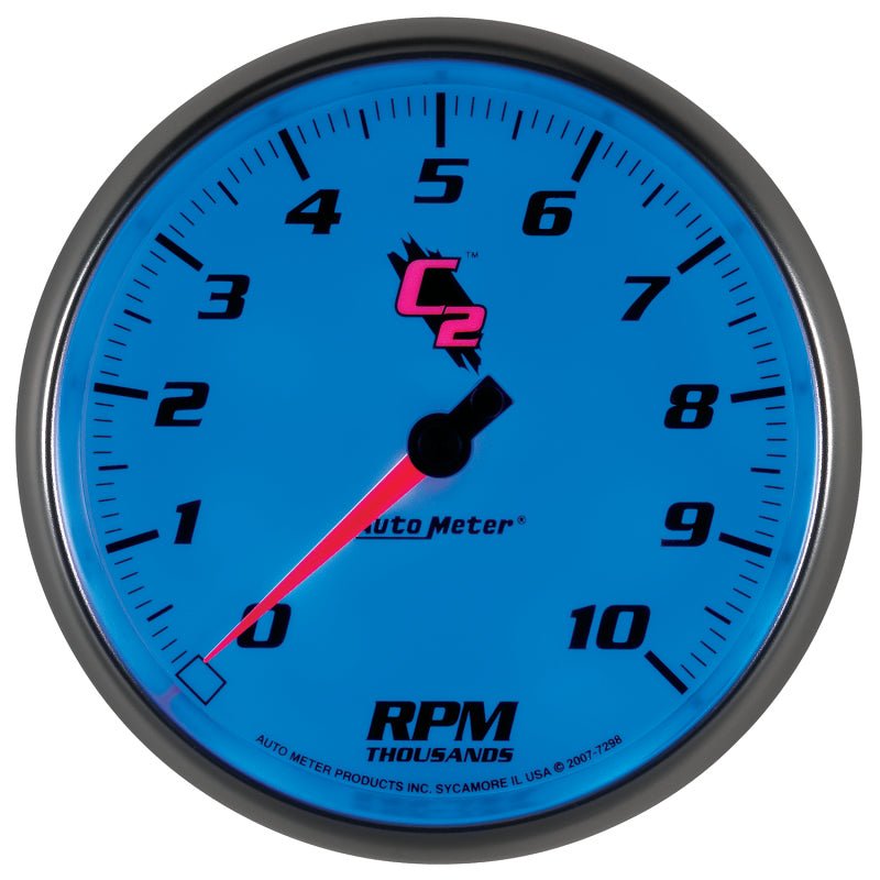 Autometer C2 5 inch 10000 RPM In - Dash Tachometer - My Store