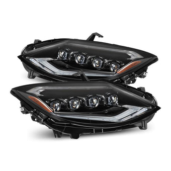 compare product AlphaRex 23-24 Nissan Z NOVA-Series LED Projector Headlights Alpha-Blk w/Activation Light & Seq.Sig