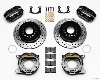 compare product Wilwood Dynapro Lug Mount P/S Park Brake Kit Drilled New Big Ford 2.50in Offset