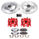 Power Stop 2018 Nissan Maxima Rear Z26 Street Warrior Brake Kit w/Calipers - My Store