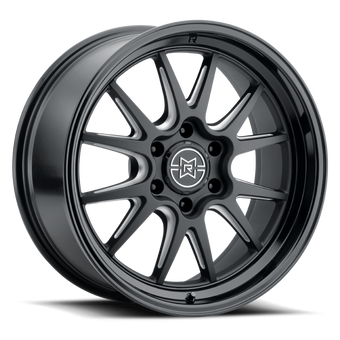 compare product Method Raised MR802 20x10 / 8x170 BP / -18mm Offset / 125mm Bore - Double Black Milled Wheel