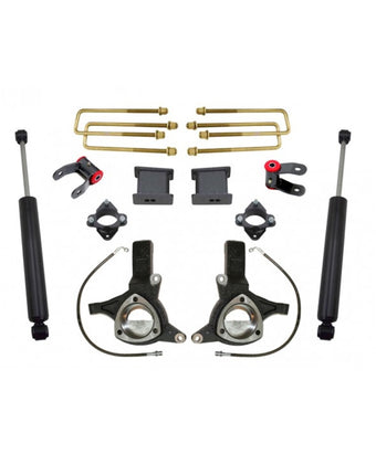 compare product MaxTrac 07-16 GM C1500 2WD w/Cast Steel Susp. 7.5in/4in MaxPro Spindle Lift Kit w/MaxTrac Shocks