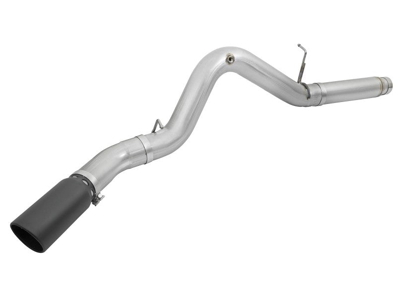 aFe Atlas Exhaust 5in DPF - Back Aluminized Steel w/ Black Tips 16 - 17 GM Diesel Truck V8 - 6.6L (td) - My Store