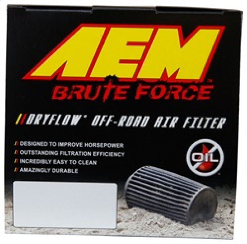 AEM 3 in x 5 in Dryflow Air Filter - My Store