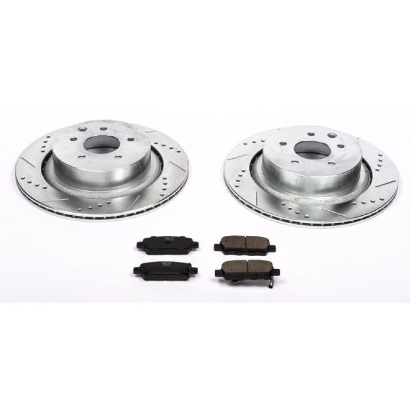 Power Stop 07 - 08 Infiniti G35 Rear Z23 Evolution Sport Brake Kit - My Store