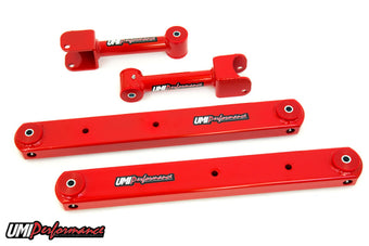 compare product UMI Performance 78-88 GM G-Body Rear Control Arm Kit Fully Boxed Lowers