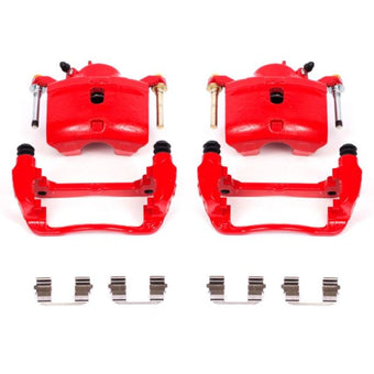 compare product Power Stop 13-15 Acura ILX Front Red Calipers w/Brackets - Pair