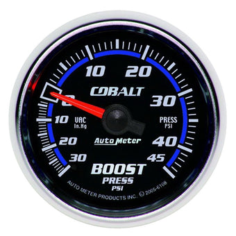 compare product Autometer Cobalt 52mm 45psi Vacuum Boost Gauge