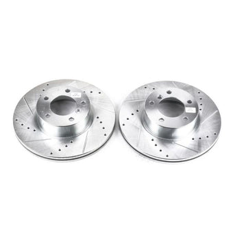 compare product Power Stop 14-16 BMW 228i Front Evolution Drilled & Slotted Rotors - Pair