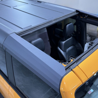 compare product Rock Slide Engineering 21-23 Ford Bronco Roof Trim Pieces Rear Doors