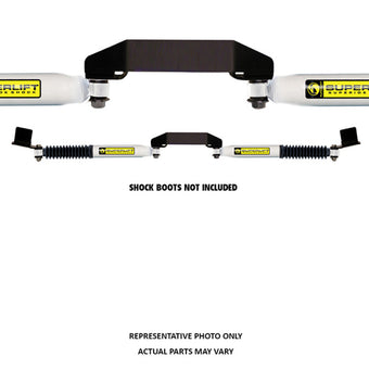 compare product Superlift 05-07 Ford F-250/350 4WD Dual Steering Stabilizer Kit - SR (Hydraulic)