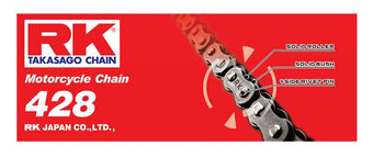 compare product RK Chain RK-M 428-130L - Natural