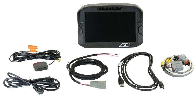 AEM CD - 7 Logging GPS Enabled Race Dash Carbon Fiber Digital Display w/o VDM (CAN Input Only) - My Store