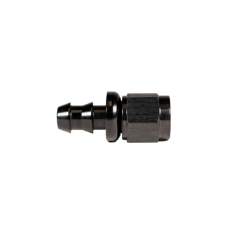 compare product Fleece Performance Universal -6AN Straight to Hose Barb - Black