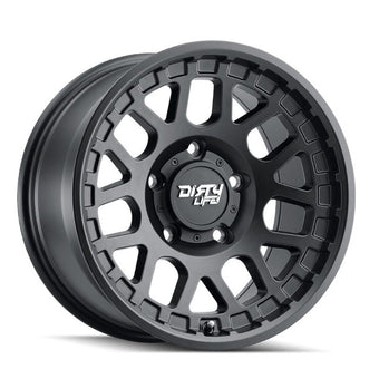 compare product Dirty Life 9306 Mesa 17x9 / 6x139.7 BP / 0mm Offset / 106mm Hub Matte Black Wheel
