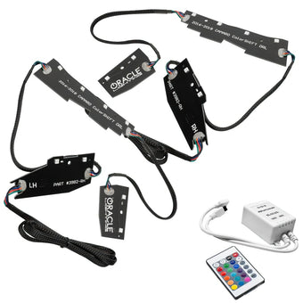 compare product Oracle 16-18 Chevy Camaro RGB+W Headlight DRL Kit - ColorSHIFT w/ Simple Controller
