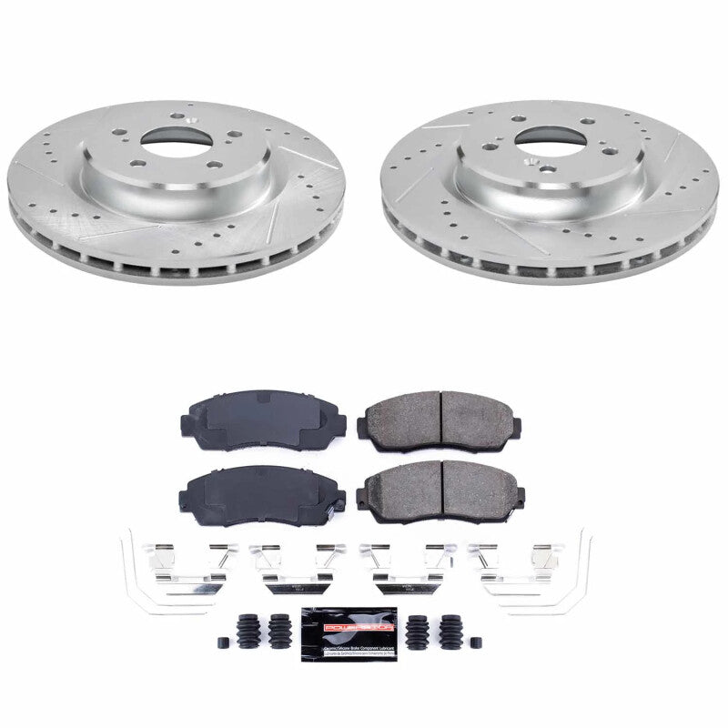 Power Stop 21 - 25 Acura TLX Front Z23 Evolution Brake Kit - My Store