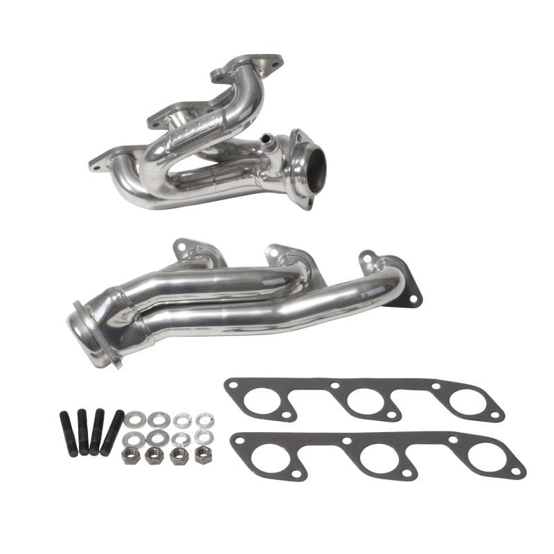 BBK 05 - 10 Mustang 4.0 V6 Shorty Tuned Length Exhaust Headers - 1 - 5/8 Silver Ceramic - My Store