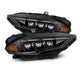 AlphaRex 18 - 20 Ford Mustang NOVA LED Proj Headlights Alpha - Black w/Activ Light/Seq Signal/Switch DRL - My Store