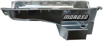 compare product Moroso Chevrolet Big Block Mark IV/GM A Body Road Race Baffled Wet Sump 6.5qt 8in Steel Oil Pan