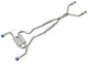 aFe 14 - 15 Infiniti Q50 V6 3.7L Takeda 2 - 1/2in 304 SS Cat - Back Exhaust System w/ Blue Flame Tips - My Store
