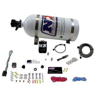 compare product Nitrous Express Dry EFI Single Nozzle Nitrous Kit (35-150HP) w/10lb Bottle