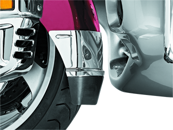 compare product Kuryakyn Front Fender Extension With Mud Flap 01-17 Honda GL1800 Chrome