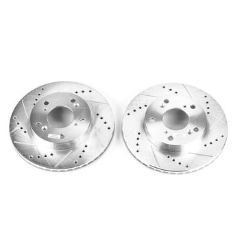 compare product Power Stop 13-14 Acura ILX Front Evolution Drilled & Slotted Rotors - Pair