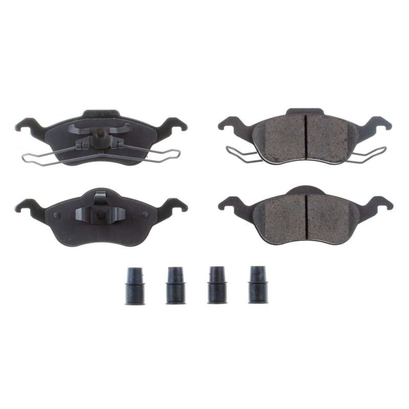 Power Stop 00 - 04 Ford Focus Front Z17 Evolution Ceramic Brake Pads w/Hardware - My Store